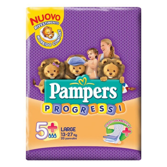 PAMPERS PROG.P/TIMES L 20pz 6