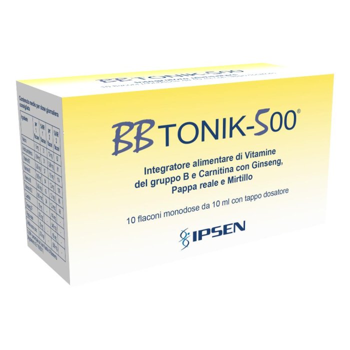 Akkadeas Pharma Bbtonik 500 10 Flaconcini 10 Ml