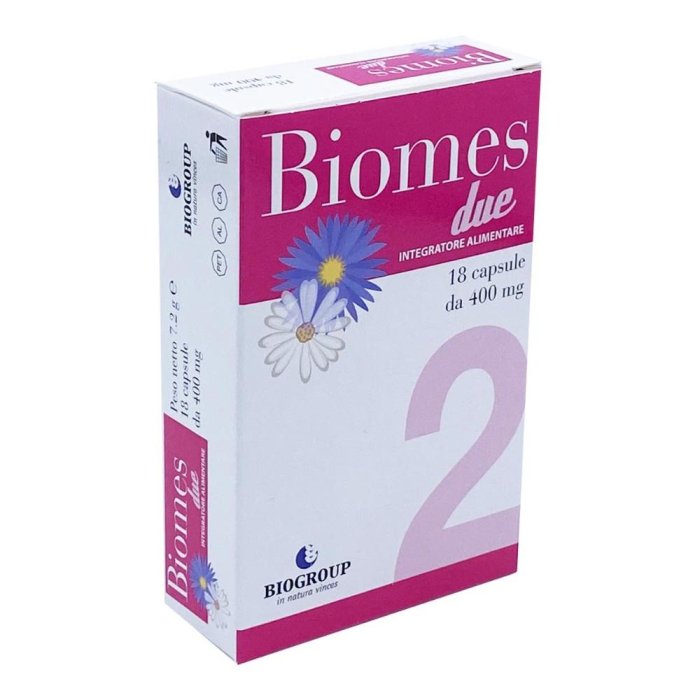 Biogroup Biomes Due 18 Capsule 400 Mg