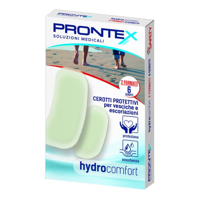 Safety Cerotto Prontex Hydrocomfort Per Vesciche 6 Pezzi