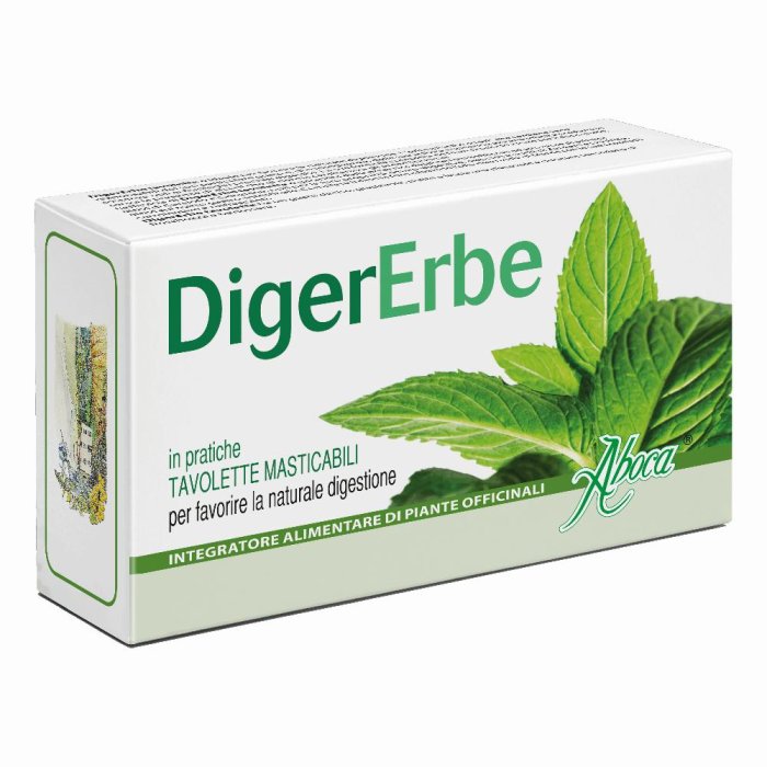Aboca Digererbe  Integratore Alimentare 30 Tavolette