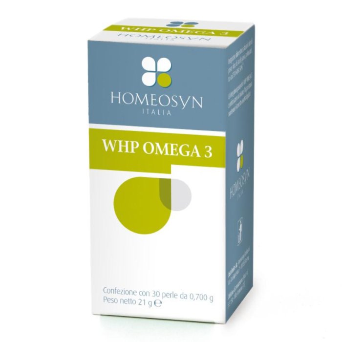 Homeosyn WHP Omega 3 Integratore di Acidi Grassi Omega 3 da Olio di Pesce 30 Capsule