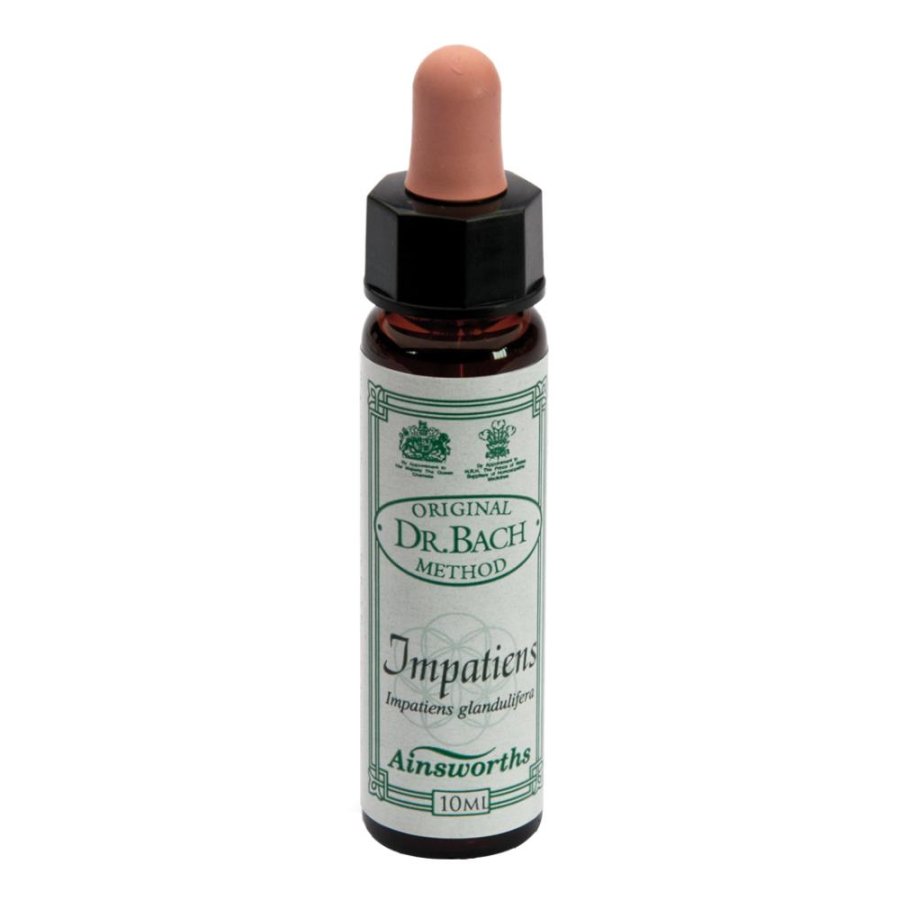 Ainsworths Impatiens 10 ml - fiore di Bach Impatiens per irritabilità e impazienza Ainsworths Impatiens 10 ml - fiore di Bach Impatiens per irritabilità e impazienza