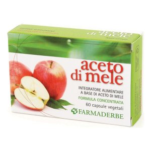 Farmaderbe Aceto Mele Integratore Alimentare 60 Capsule