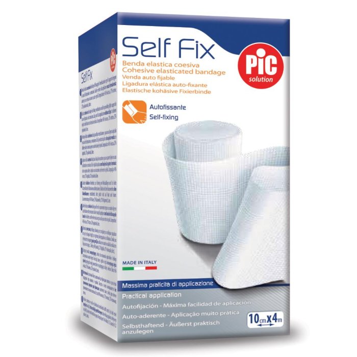 Pikdare Benda Elastica Autoadesiva Pic Self Fix 4x400 Cm Fustella