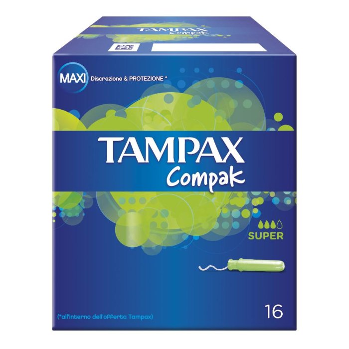 Fater Tampax Compak Super 16 Pezzi