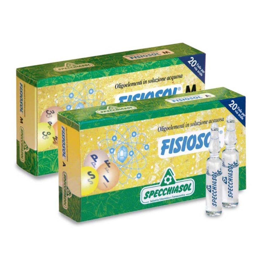 Specchiasol Fisiosol 2 Mn Cu Manganese e Rame 20 Fiale 2 ml Specchiasol Fisiosol 2 Mn Cu Manganese e Rame 20 Fiale 2 ml