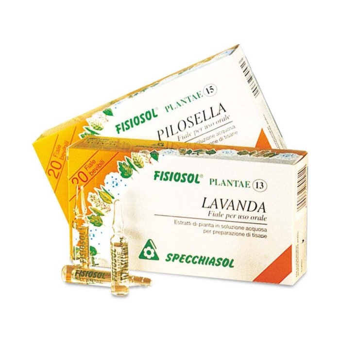 Specchiasol Fisiosol 15 Cu Rame 20 Fiale 2 ml