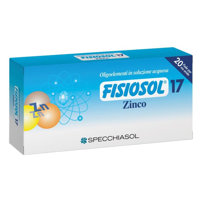 Specchiasol Fisiosol 17 Zn Zinco 20 Fiale