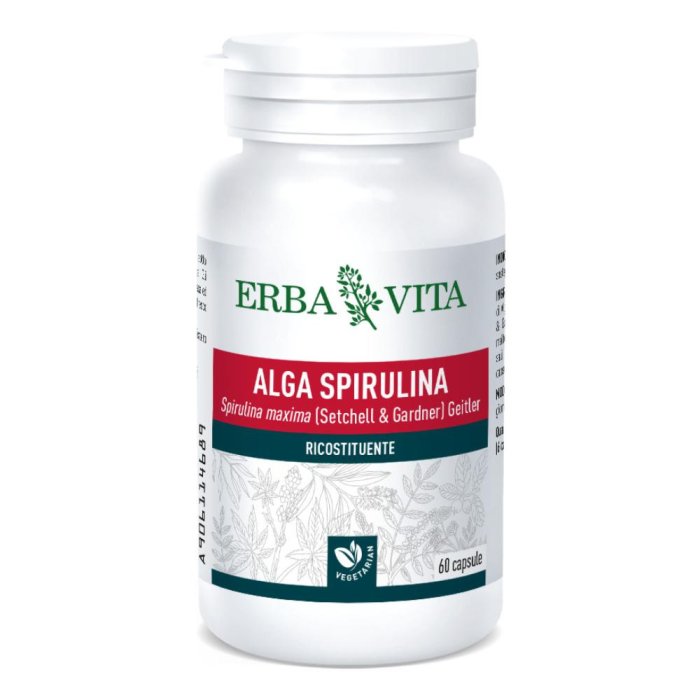 Alga Spirulina 60 Capsule 400 Mg