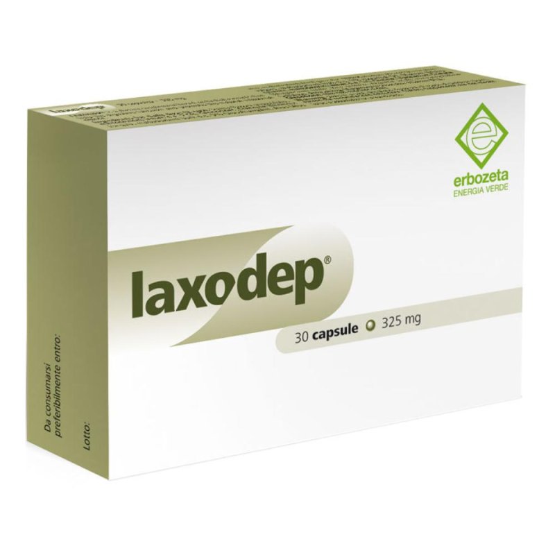 Erbozeta  Intestino Sano Laxodep Integratore Alimentare 30 Capsule