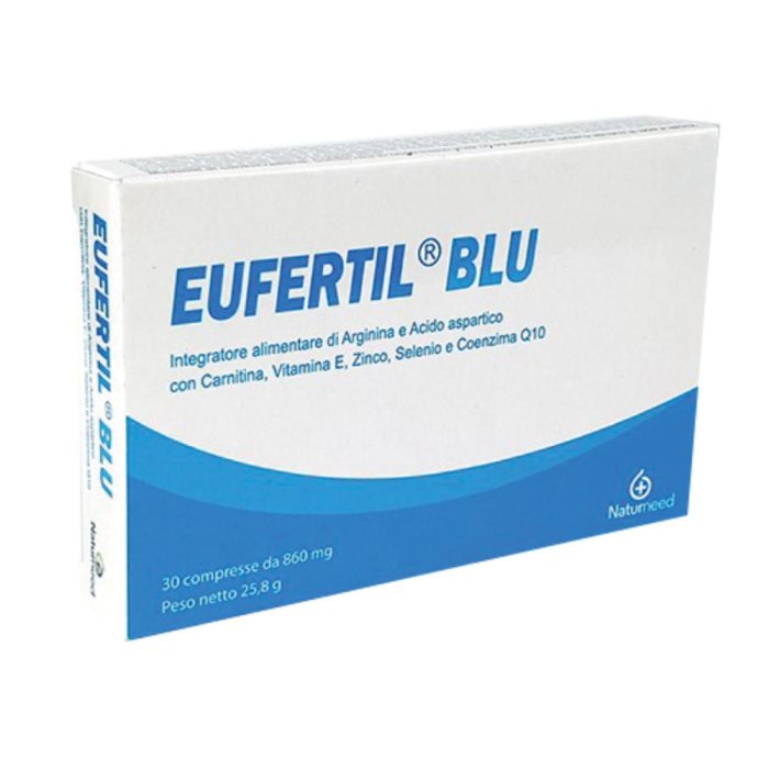 Eufertil Blu Integratore Alimentare Antiossidante 30 Capsule