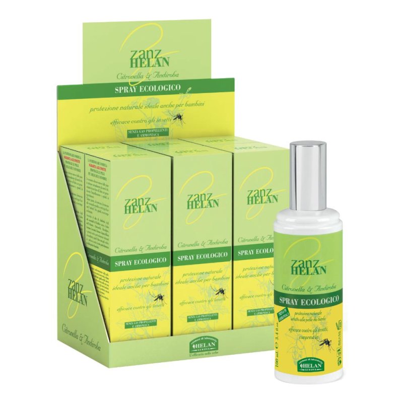 Zanzhelan Spray 100 ml spray antizanzare naturale