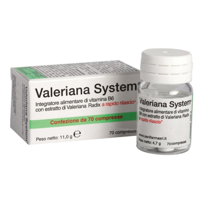  Valeriana System 70 Compresse