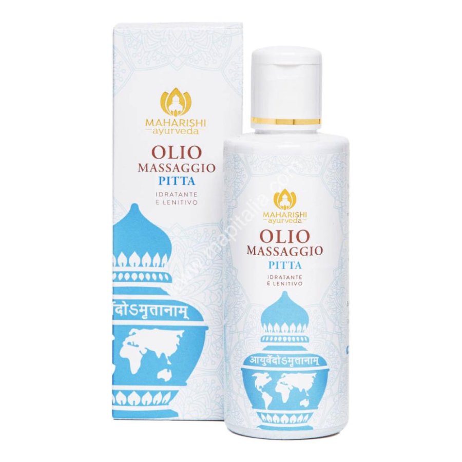 Olio da massaggio 200 ml Amr Pitta - olio ayurvedico per massaggi Olio da massaggio 200 ml Amr Pitta - olio ayurvedico per massaggi