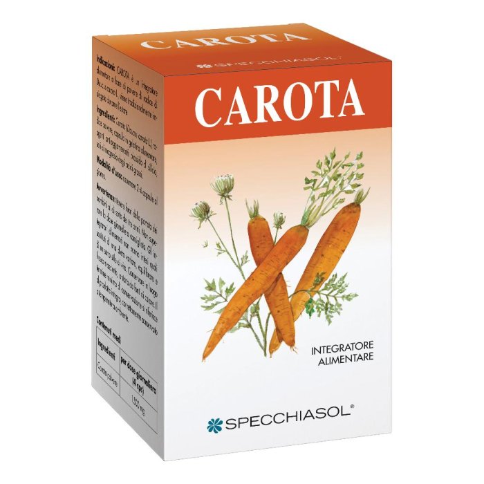 Specchiasol Carota Erbe 75cps Fl / Flacone 75 compresse
