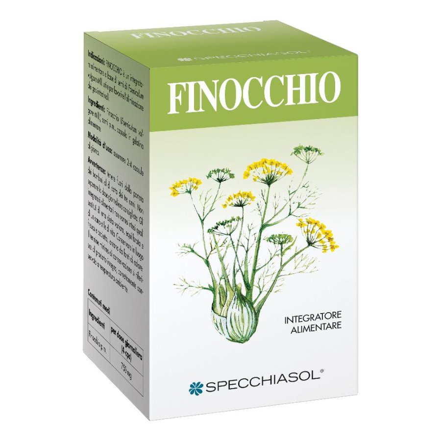 Specchiasol Finocchio Erbe Integratore alimentare 80 Capsule Specchiasol Finocchio Erbe Integratore alimentare 80 Capsule