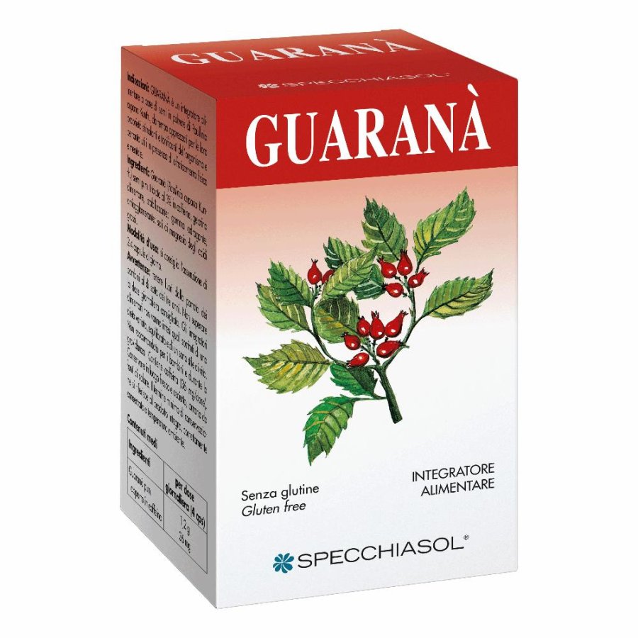 Specchiasol Guarana Erbe Integratore Alimentare 80 Capsule