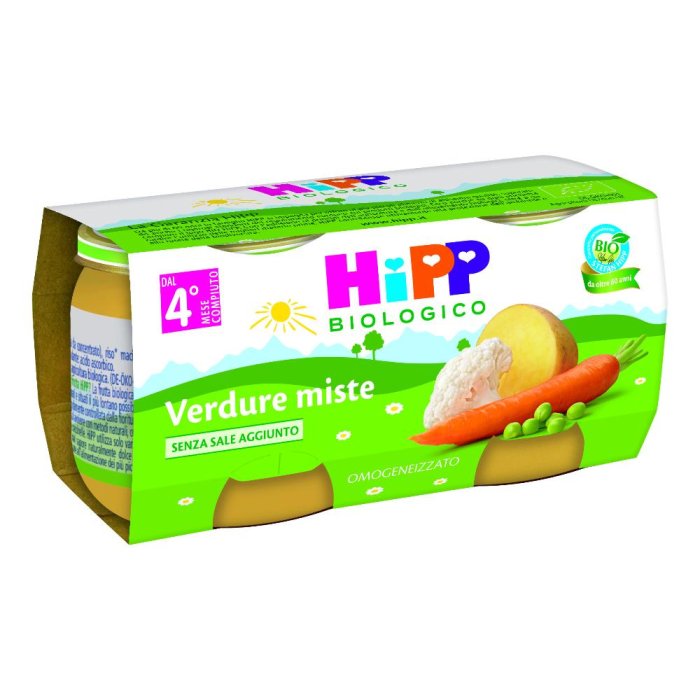 HiPP Bio Omogeneizzato Verdure Miste mesi 4+