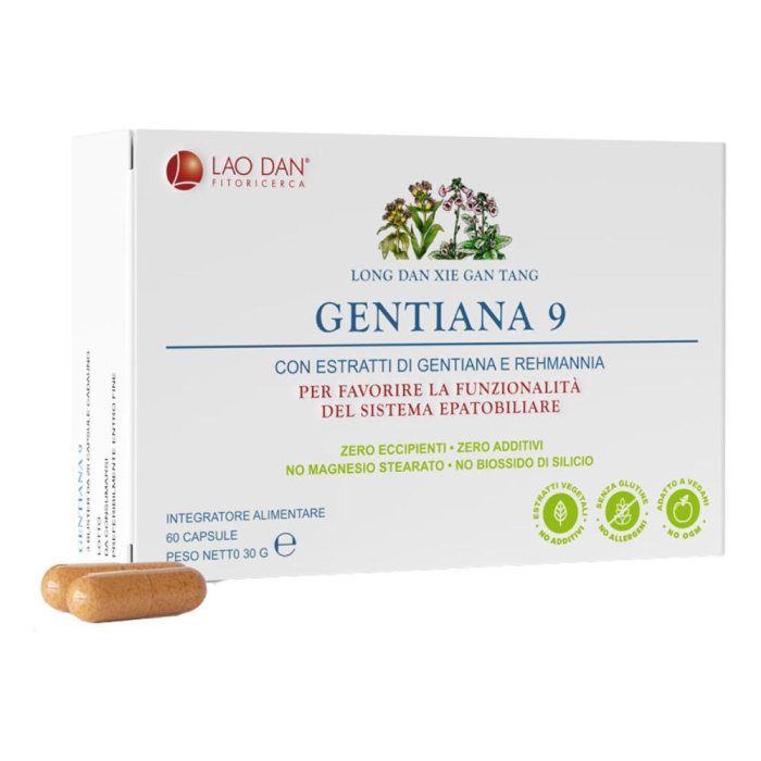 GENTIANA 9 60CPR BLIS