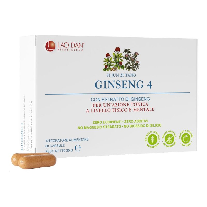 Lao Dan Ginseng 4 60 Compresse Blister