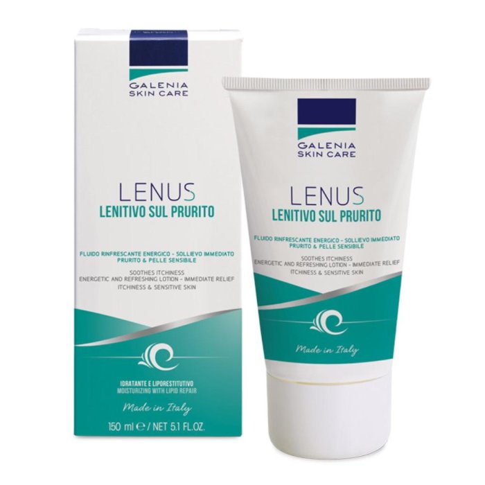 Galenia Skin Care Lenus - Fluido Idratante Lenitivo sul Prurito 150 ml