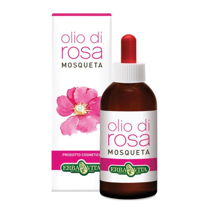Erba Vita Oli Corpo - Olio di Rosa Mosqueta Idratante Elasticizzante 10 ml
