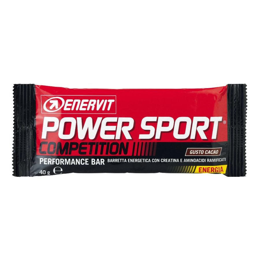 Enervit Sport Power Sport Competition Barretta Energetica Cacao 40g Enervit Sport Power Sport Competition Barretta Energetica Cacao 40g