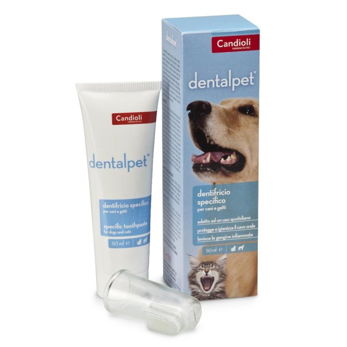 Candioli  Animali Domestici Dentalpet Dentifricio Cani e Gatti 50 ml