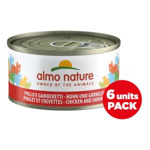 Almo Nature Cat pollo gambe 70 g alimento umido completo per gatti adulti