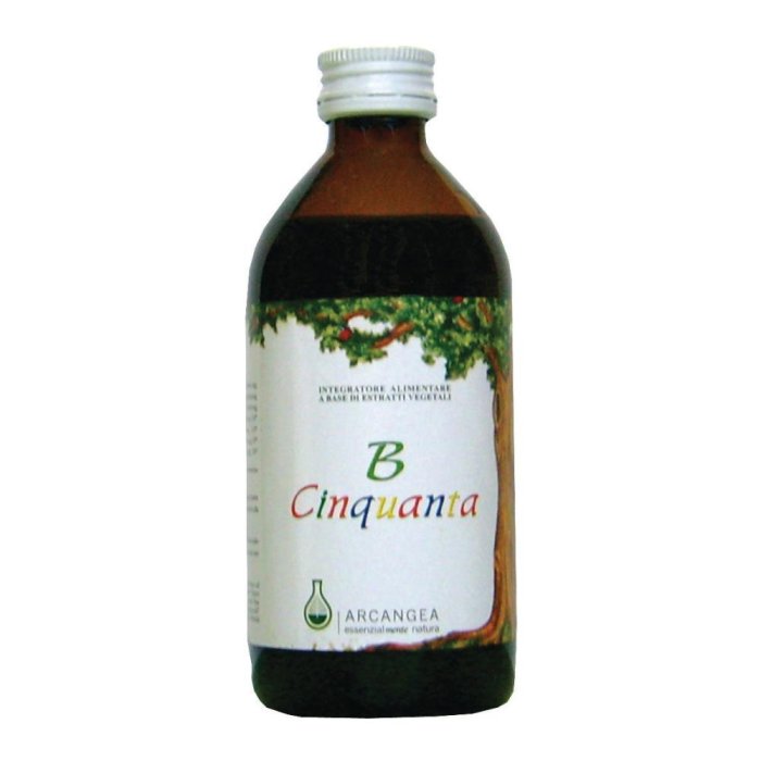 Arcangea B Cinquanta Integratore Vitamine Gruppo B Liquido 200 Millilitri per Energia e Riduzione della Stanchezza