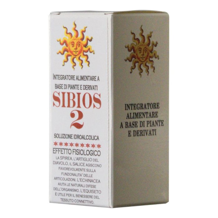 Sibios 02 gocce 50 ml - integratore in gocce a base di estratti vegetali