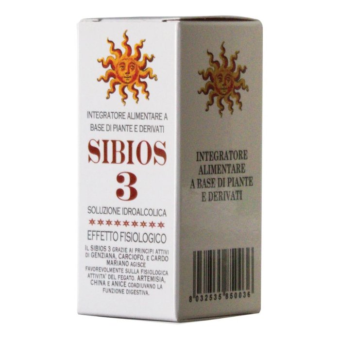 Sibios 03 Gtt 50 ml Integratore Alimentare in Gocce Formula Naturale