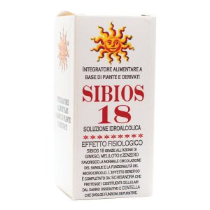 Sibios 18 gocce 50 ml - integratore in gocce con estratti vegetali