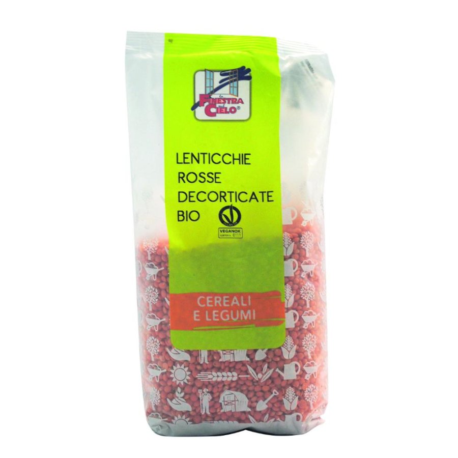La Finestra Sul Cielo Lenticchie Rosse Decorticate Bio 500g
