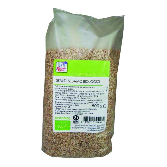 Sesamo Bio 500 g semi di sesamo biologici