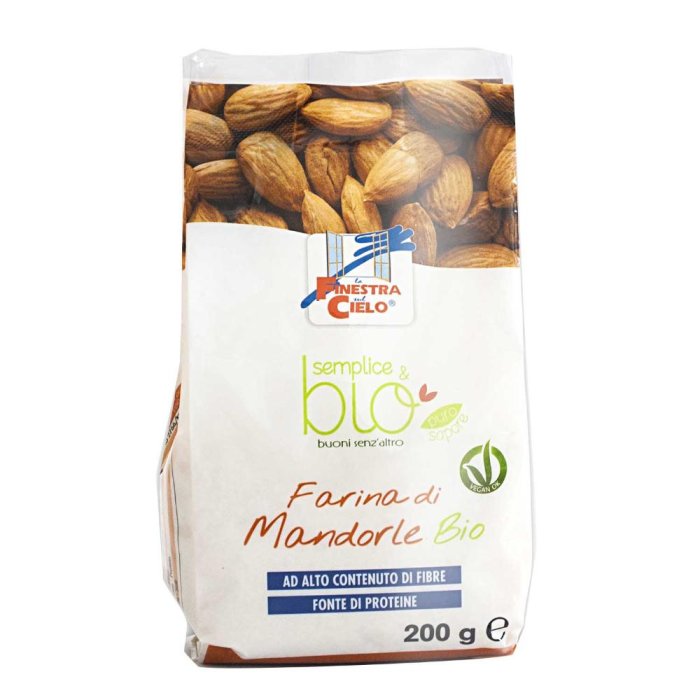 La Finestra Sul Cielo Farina Di Mandorle Bio 200 G