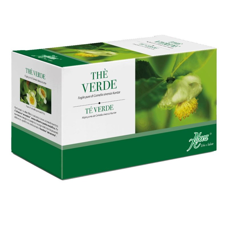 Aboca The Verde con Menta Tisana Integratore Alimentare 20 Filtri