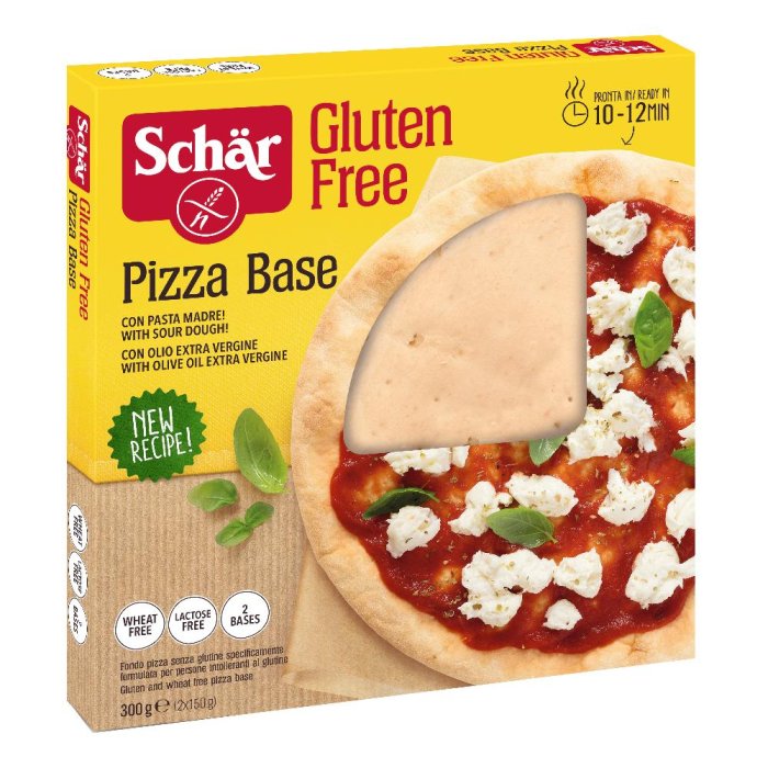 Schar - Fondo Pizza Base Senza Glutine Confezione 300 Gr