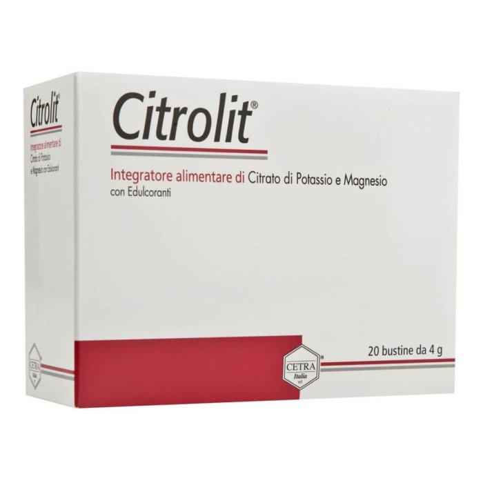 Cetra Italia Citrolit 20 Bustine Da 4 G