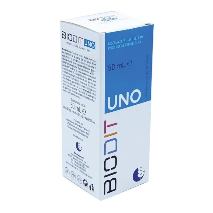Biodit Uno 50 ml - Integratore a base di estratti vegetali per il riequilibrio post-fisico e il supporto delle difese immunitarie