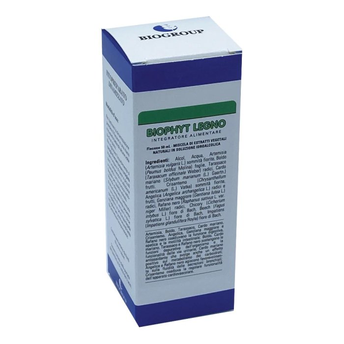 Biophyt Legno Soluzione 50 ml essenza fitoterapica elemento legno