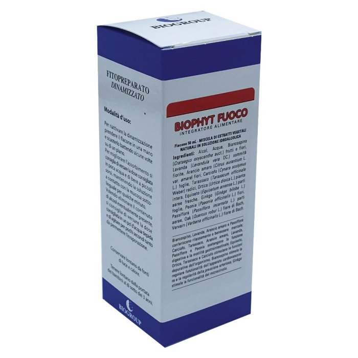 Biophyt Fuoco Soluzione 50 ml essenza fitoterapica elemento fuoco