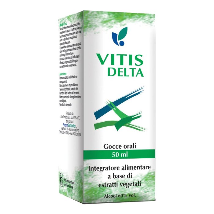 Vitis Delta Soluzione Ial 50 ml – Preparato Omeopatico in Gocce Orali