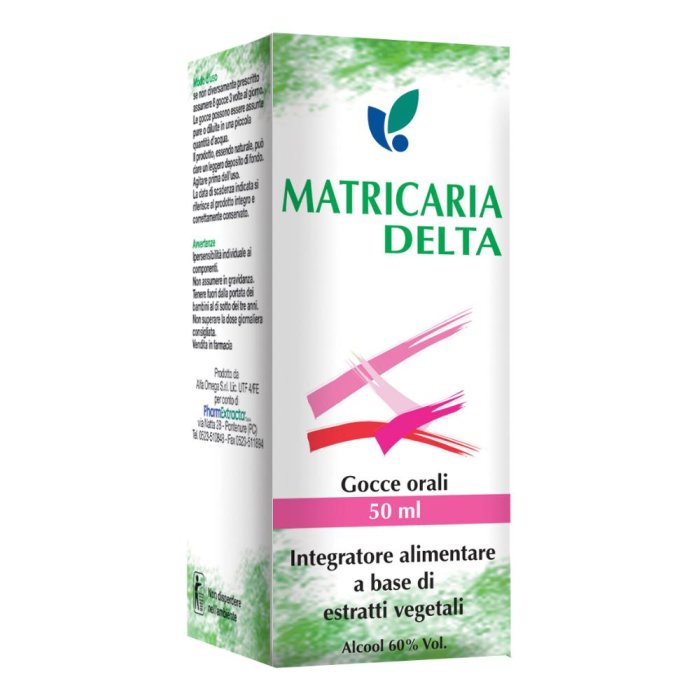 Matricaria Delta soluzione liquida 50 ml a base di camomilla matricaria