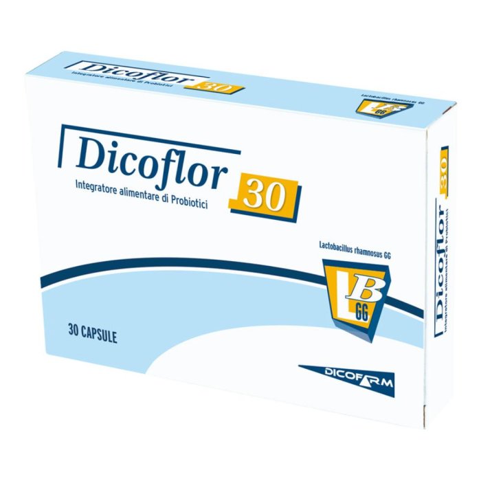 Dicoflor 30 Integratore Alimentare Fermenti Lattici 30 Capsule