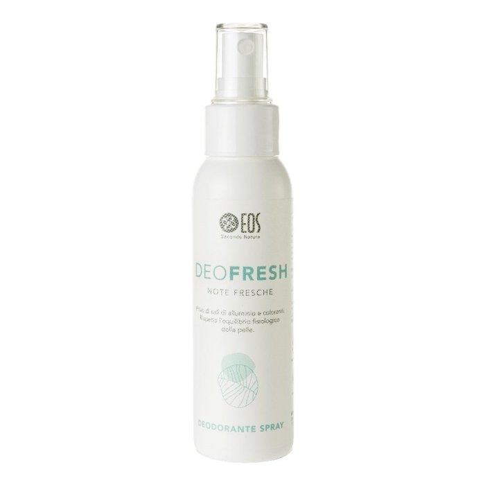 Eos Naturalmente Deofresh Deodorante Naturale Spray 125 ml Freschezza Lunga Durata per Pelle Delicata