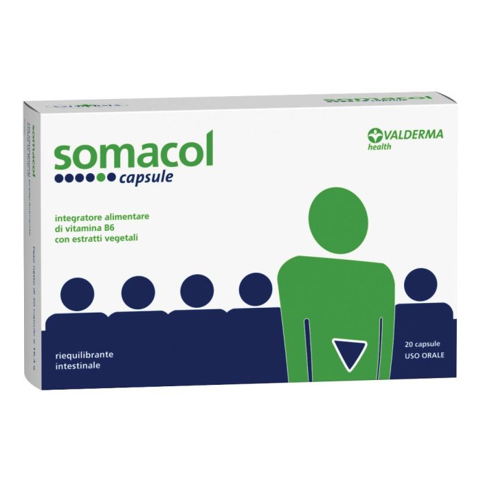 Valderma Somacol Integratore Alimentare 20 Capsule