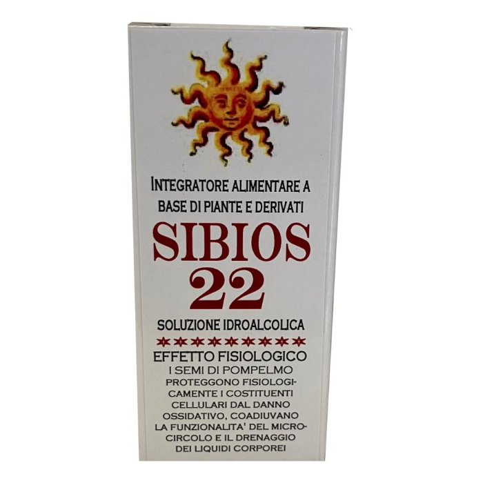 Sibios 22 Gocce Bio 50 ml GTT Integratore Naturale in Gocce per il Benessere Generale