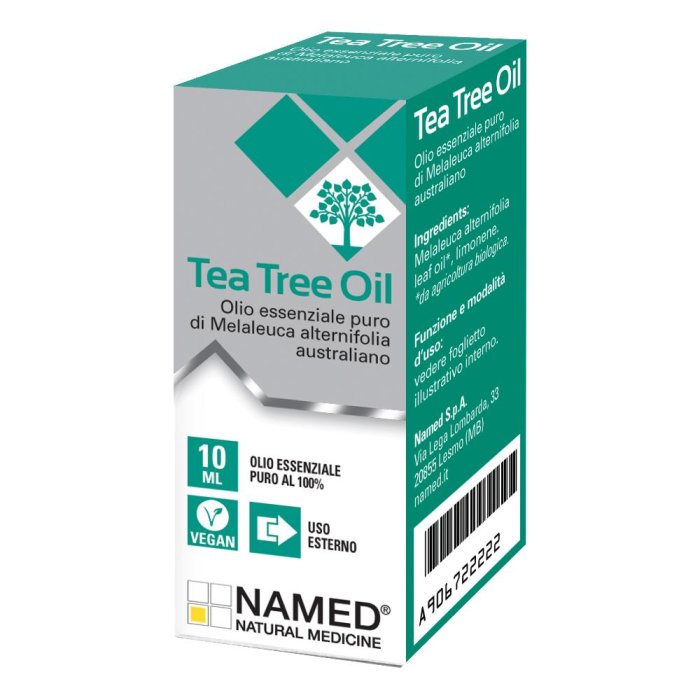 Tea Tree Oil 10 ml - Olio Essenziale Puro di Melaleuca Alternifolia